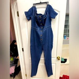 Jean Jump Suit